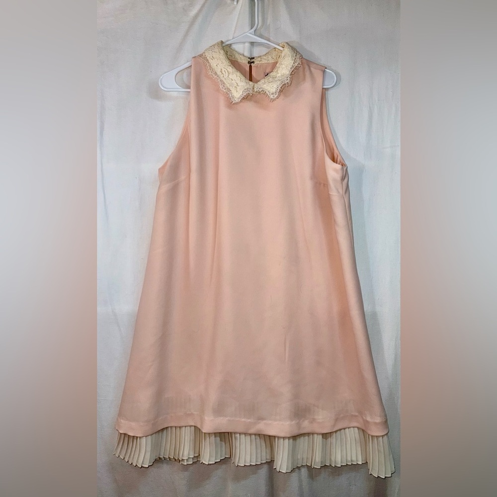 Nanette Lepore Soft Blush and Cream Dress - Picture 3 of 6